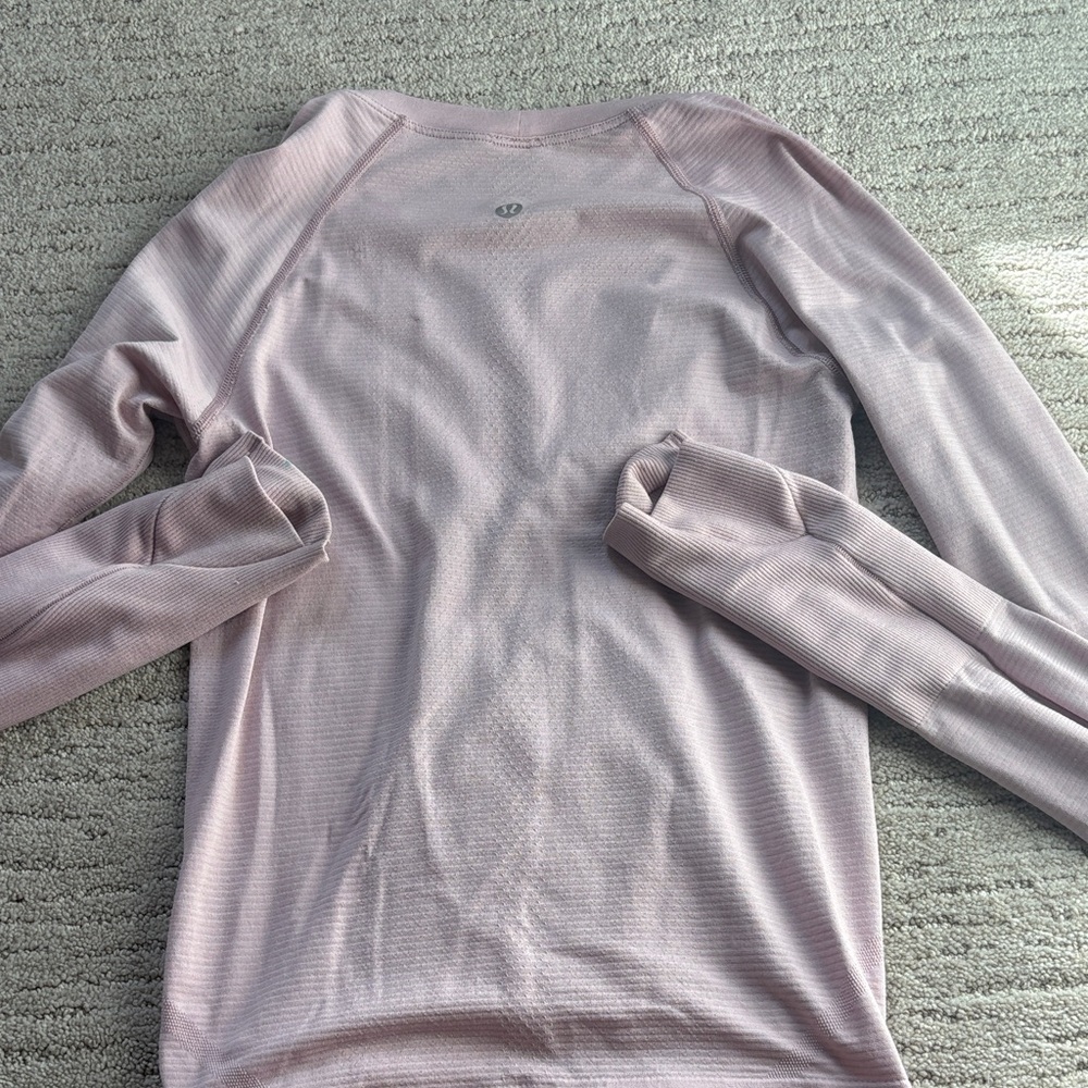 lululemon athletica Pink Long Sleeve Top